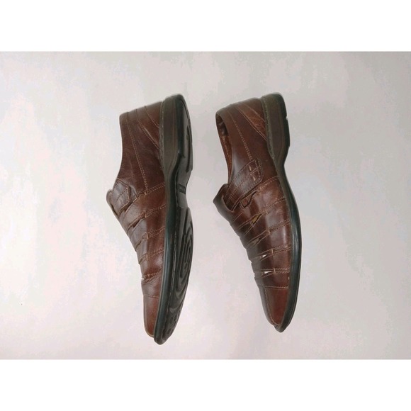 Josef Seibel Brown Woven Leather Fisherman Sandals Mens sz 9.5-10  / 43 EU Shoes main image 9